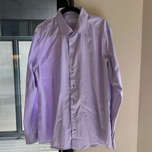 Men’s Eton contemporary dress shirt. Like new and size 46/18.